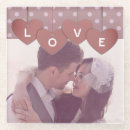 Buscar amor posavasos Corazones