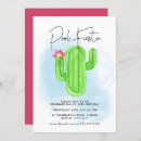 Buscar fiesta mexicana invitaciones Cactus