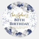 Buscar años 80 pegatinas 80 º cumpleaños