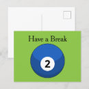 Buscar número dos postales Billar