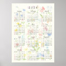 Buscar calendario posters Acuarela