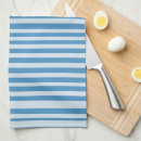 Buscar rayas azules y blancas paños de cocina Para ella