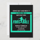 Buscar jugador de fútbol invitaciones Para niños