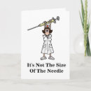 Buscar divertidas de la enfermera tarjetas General y unisex