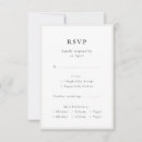 Buscar limpio tarjetas rsvp General y unisex