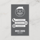 Buscar friki tarjetas de visita Tecnología