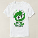 Buscar piense el verde camisetas Orgánico