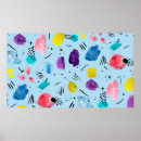 Buscar formas geométricas posters Acuarela