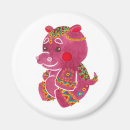 Buscar hippopotamuses imanes Ilustracion