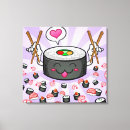 Buscar sushi lienzos Asiático