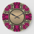 Buscar rosas fuertes relojes de pared Moderno