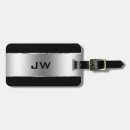 Buscar plata brillante etiquetas para maletas Moderno