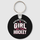 Buscar hockey de los chicas llaveros Vida de portero