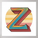 Buscar letra z posters Tipografía