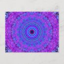 Buscar mandala púrpura postales Moderno