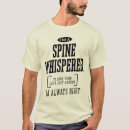 Buscar dorsal camisetas Susurrador de espina dorsal