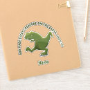 Buscar t rex pegatinas Cualquier niño
