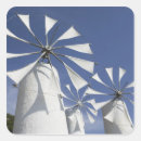 Buscar energía renovable pegatinas Molino de viento