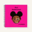 Buscar pelo negro cuadernos Chica
