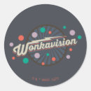 Buscar film pegatinas Willy wonka