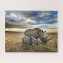 Buscar del rinoceronte puzzles Animales