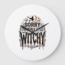 Buscar bruja halloween relojes de pared Truco o trato