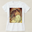 Buscar alphonse mucha camisetas Elegante
