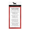 Buscar perro tarjetas publicitarias Clientes