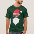 Buscar navidad chistoso camisetas Papá noel