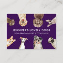 Buscar cute tarjetas de visita Perro