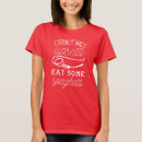 Buscar spaghetti camisetas Divertido