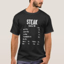 Buscar carne cruda camisetas Filete