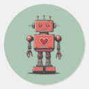 Buscar robot vintage pegatinas Retro