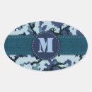 Buscar camuflaje marino pegatinas Azul