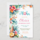 Buscar tropical hawaiano invitaciones Flores