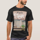 Buscar turismo de parís camisetas Retro