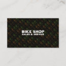 Buscar reparación la bicicleta visita tarjetas de visita Clientes
