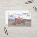 Buscar tractor tarjetas de visita Granjas
