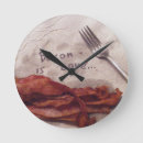 Buscar comida relojes de pared Desayuno
