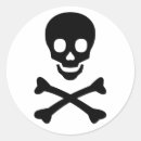 Buscar pirata del crossbone pegatinas Piratas