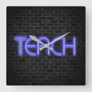 Buscar luces neón de relojes de pared General y unisex