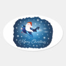 Buscar alegre ovales pegatinas Navidades