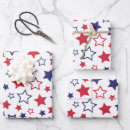 Buscar blanco y azul rojos papel de regalo Para ella