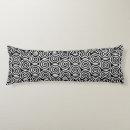 Buscar círculos negros cojines Blanco