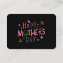 Buscar día la madre de tarjetas de visita Para