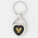 Buscar relieve llaveros Hoja de oro