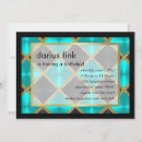 Buscar turquesa 14x19 invitaciones Para todos