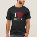 Buscar julia nombre camisetas Amar