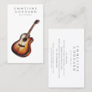 Buscar guitarras tarjetas de visita Para todos