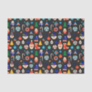 Buscar muñeco nieve de papel de seda Santa